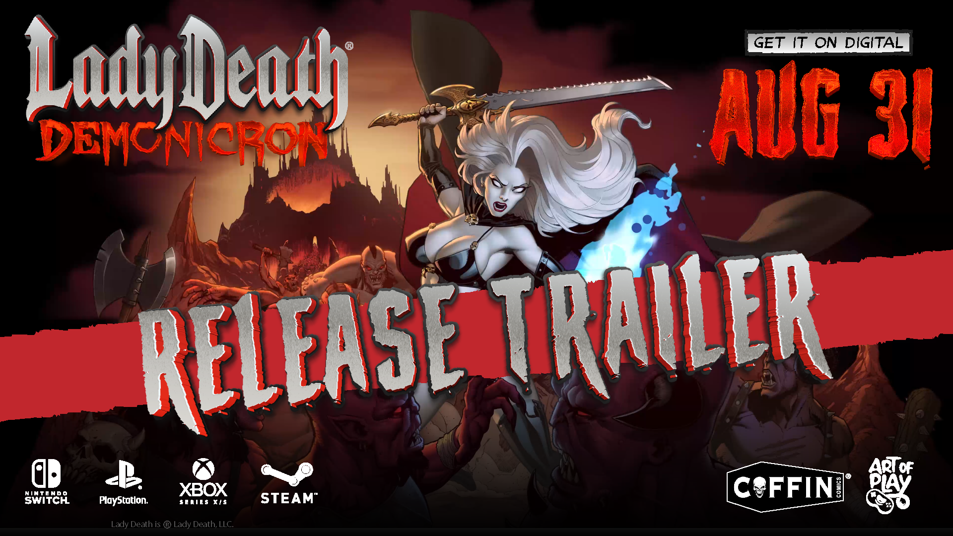 Lady Death: Demonicron Release Trailer